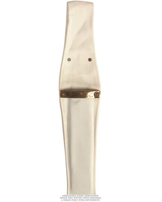 BRITISH WHITE BAYONET SCABBARD USED