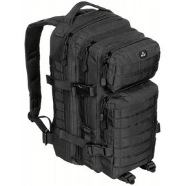 HÁTTEREP "ASSAULT I" - 30 l - FEKETE
