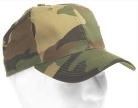 BASEBALL CAP WOODLAND CAMO