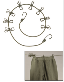 Od Clothesline With Clothespins