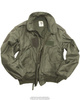 US FLIGHT JACKET CWU - WINTER - OD GREEN - MILITARY SURPLUS - USED