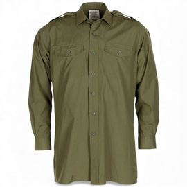Hosszú ujjú ing - Brit Hadsereg katonai felesleg - Olívazöld - Használt