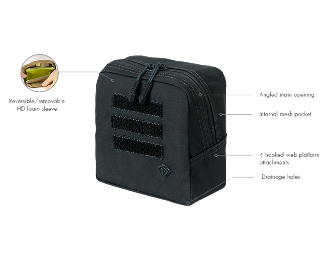 TACTIX SERIES 6X6 UTILITY POUCH