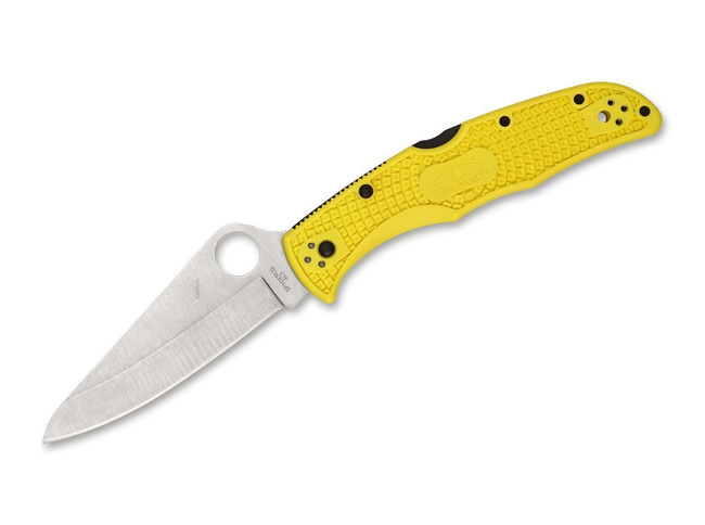 PACIFIC SALT 2 POCKET KNIFE - YELLOW - SPYDERCO