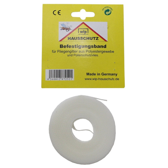 Fixing Strap "Wip", white, lenght: 5,6 m