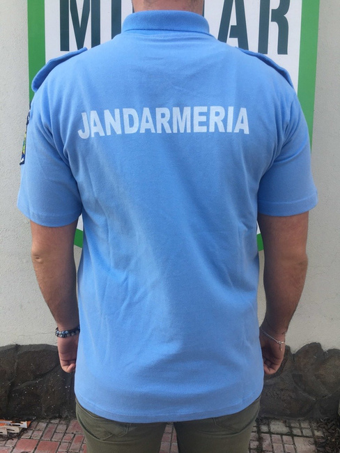 Világos kék rövidujjú póló Gendarmerie