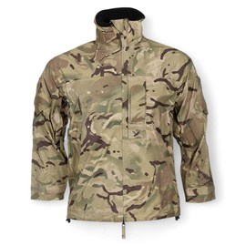 KÖNNYŰ ESŐKABÁT - KATONAI FELESLEG BRIT HADSEREG - MTP CAMO - HASZNÁLT/JAVÍTOTT