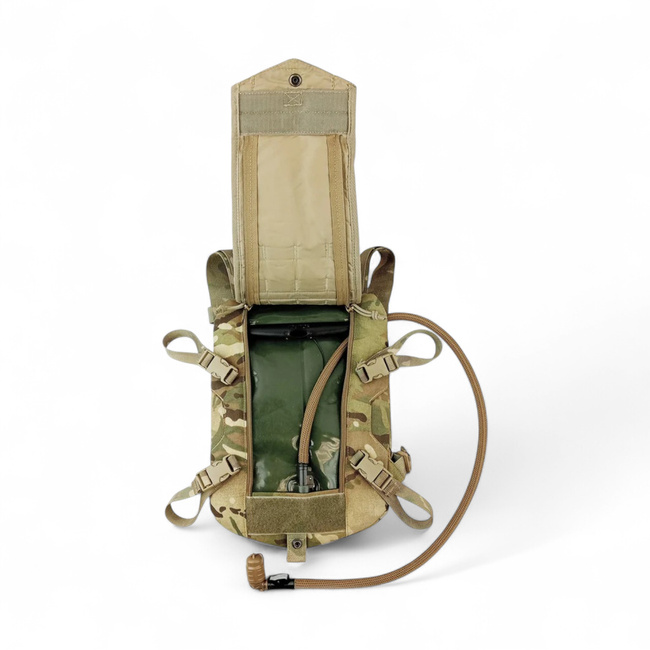    Hőszigetelt ivózsák – Rider – TPU tartállyal – Brit Hadsereg használt készlet – MTP terepminta – 3L – Használt