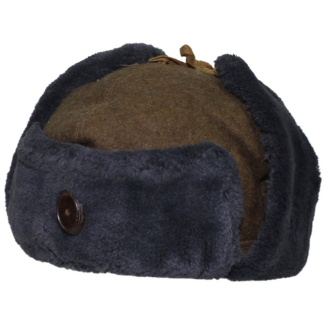 Hungarian Winter Cap, OD green, like new