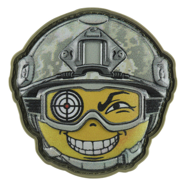 JELVÉNY 3D EMOJI NR. 25 PVC - OLIVE - M-TAC