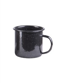 NYUGATI ZOMÁNCOZOTT BÖGRE - FEKETE - Mil-Tec® - 350 ML