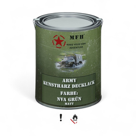 Military camouflage paint - quick drying - 1L - NVA Green - RAL6003 - MFH