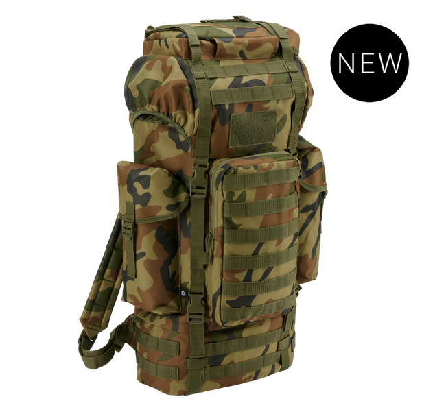 HÁTIZSÁK KAMPFRUCKSACK MOLLE - WOODLAND - BRANDIT
