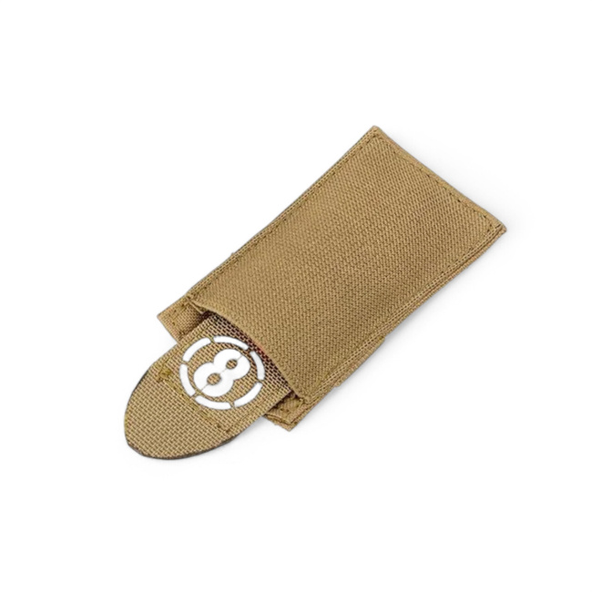 AIRSOFT DEAD RED RAG POUCH - 8FIELDS - TAN