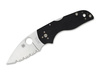 LIL NATIVE POCKET KNIFE - BLACK - SPYDERCO