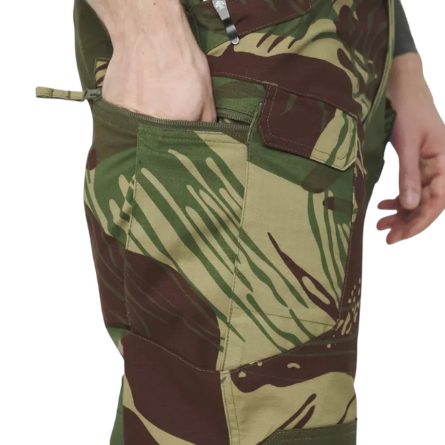 TAKTIKAI UTP NADRÁG - POLIKOTON RÖGZÍTŐ RIPSTOP - RHODESIAN CAMO - HELIKON-TEX