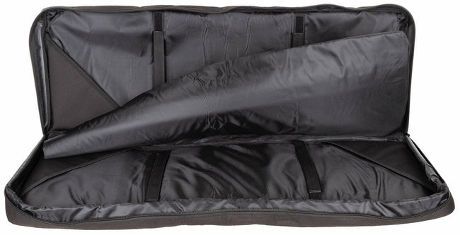 Rifle Bag, black, lined, for 2 rifles