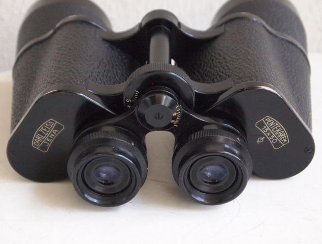 Carl Zeiss 15x50 távcső - Carl Zeiss lencsék, bőr tokkal mellékelve