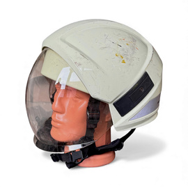 Tűzoltó/motoros sisak - Bullard Magma/MSA - Német hadsereg katonai felesleg - Használt