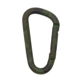 ALUMINIUM KARABINER - CAMO - MFH - 8 MM x 7.5 CM