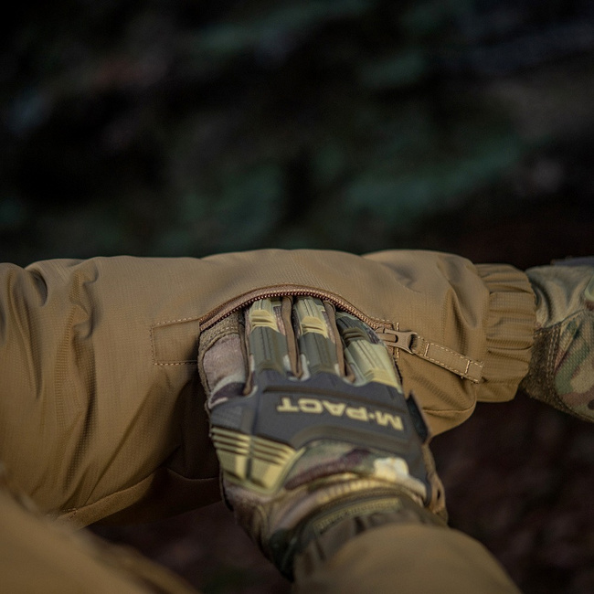 Winter Jacket for Temperatures Down to -20 Degrees Celsius - Alpha Gen.III Pro Primaloft - Coyote - M-Tac