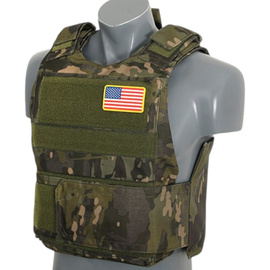 Standard taktikai melleny soft dummy ballisztikus betétekkel - Delta Soft Body Armor - MT Camo - 8FIELDS
