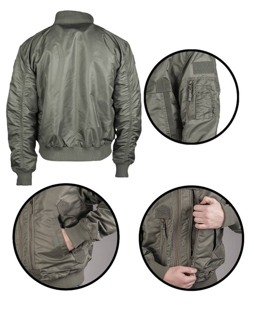 AMERIKAI TAKTIKAI DZSEKI - Mil-Tec® - OD (Olive Drab)
