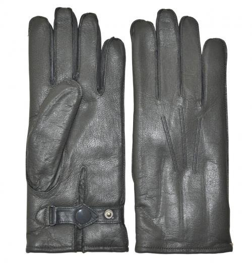 KESZTYŰ GENUINE GERMAN POLICE LEATHER  SZURKE