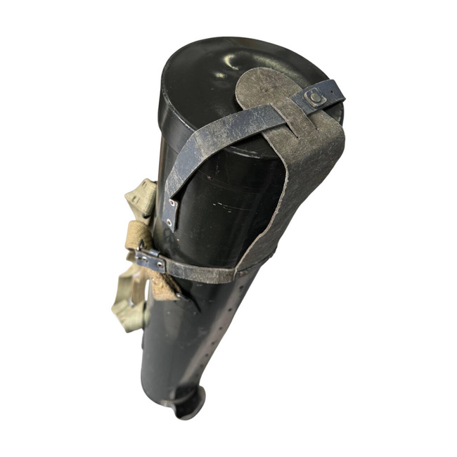 SZTEREOSZKÓPOS TÁVOLSÁGMÉRŐ FÉM SZÁLLÍTÓDOBOZZAL, MÉRŐRÚDDAL ÉS ÁLLVÁNNYAL-        - WWII - VALÓDI RÓMAI KATONAI FELESLEG - DECO/JÓ ÁLLAPOTBAN