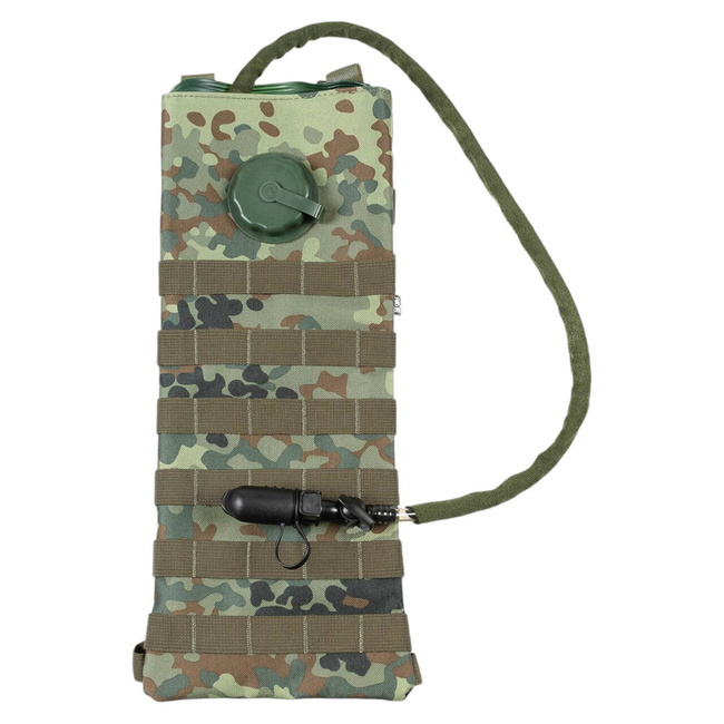 HYDRATION BACKPACK WITH TPU BLADDER - MOLLE SYSTEM - FLECKTARN - 2.5 L - MFH
