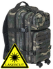 Backpack US Cooper LASERCUT medium - Darkcamo