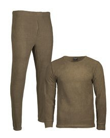 FLEECE ALSÓNEMŰ SZETT KEREK GALLÉRRAL - Mil-Tec® - OD (Olive Drab)