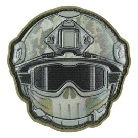 PATCH 3D EMOJI NR. 20 PVC - OLIVE - M-TAC