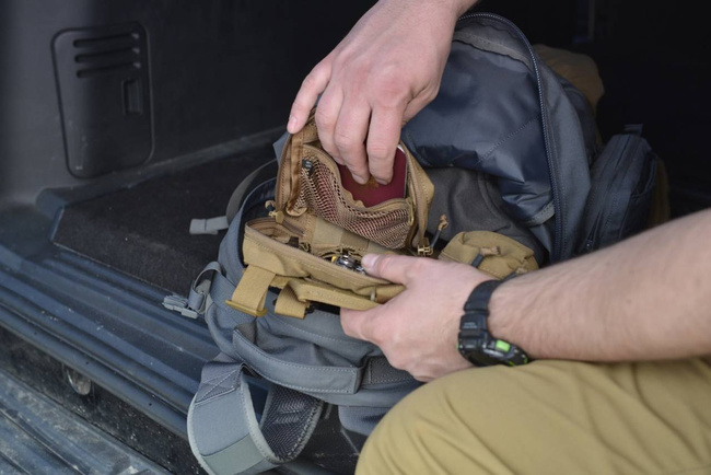 TÁSKA EDC INSERT LARGE® - CORDURA® - ÁRNYÉKSZÜRKE