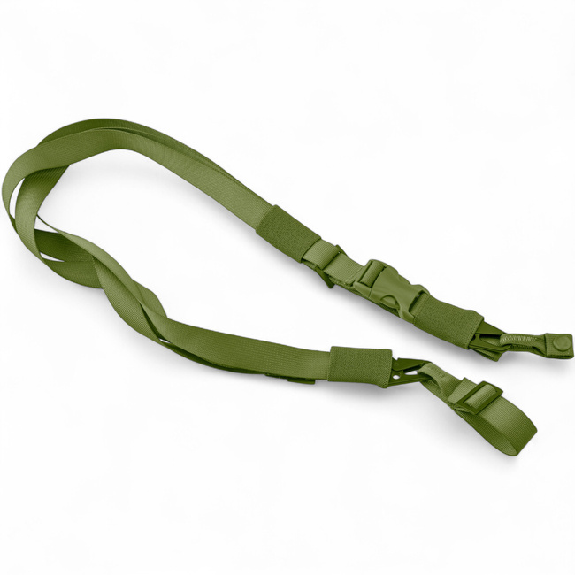TACTICAL ASSAULT SLING - 2 POINTS - Defcon 5® - OD GREEN