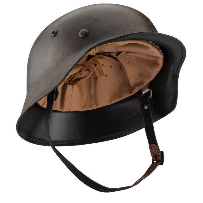 M42 HELMET - GERMAN ARMY MILITARY SURPLUS - REPRO - USED