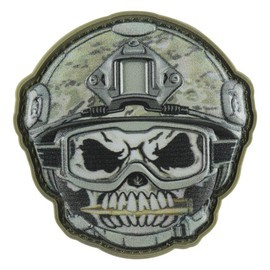 JELVÉNY 3D EMOJI NR. 3 PVC - OLIVE - M-TAC