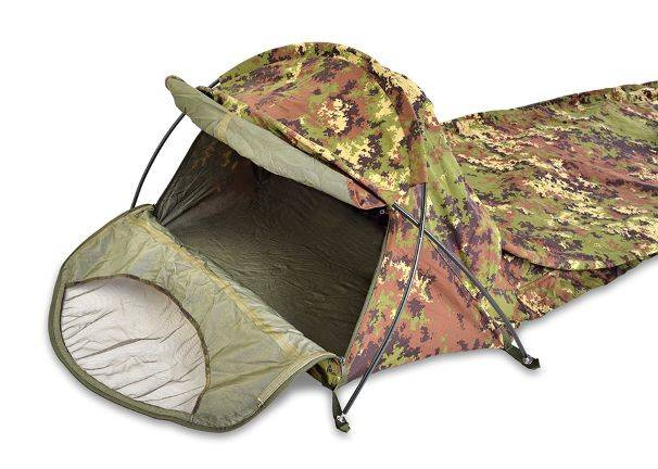 BIVI TENT + COMPRESSION BAG - ITALIAN CAMO - DEFCON 5