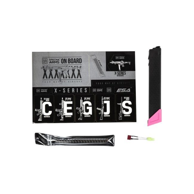 Airsoft Elektromos Fegyver AEG Specna Arms SA-FX02 FLEX HAL ETU Pink - Specna Arms