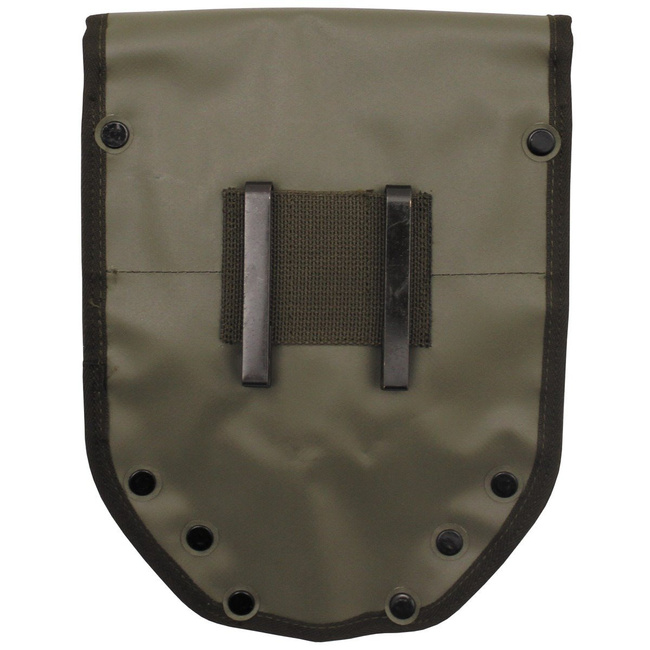 FOLDING SHOVEL BAG - OD GREEN - AUSTRIAN MILITARY SURPLUS - LIKE NEW