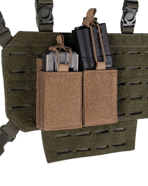 DUPLA TOK A MAGAZINOKHOZ - TÉPŐZÁRAS RÖGZÍTÉSSEL - Mil-Tec® - SÖTÉT COYOTE
