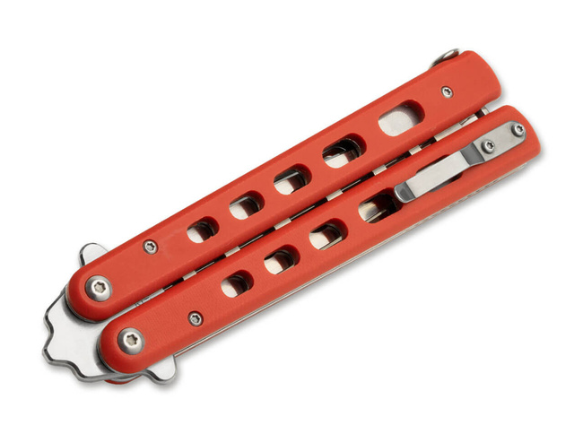 EDZŐKÉS BALISONG EDZŐ PIROS - BOKER