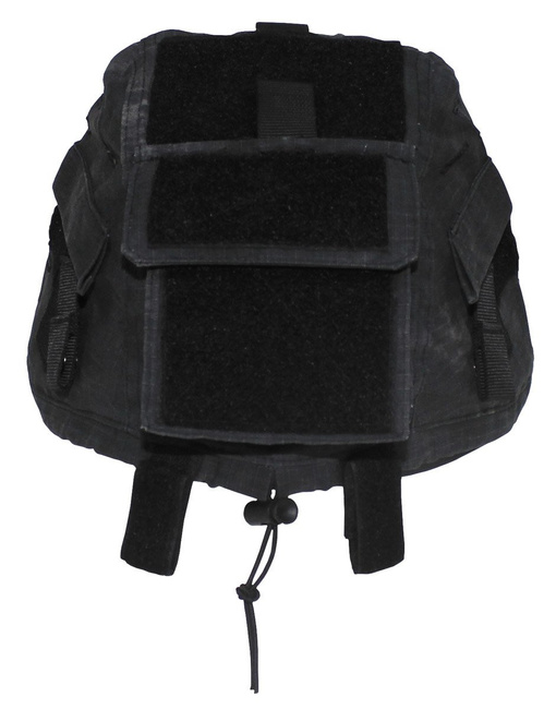 Helmet Cover with pockets, resizable, HDT camo grey - MFH