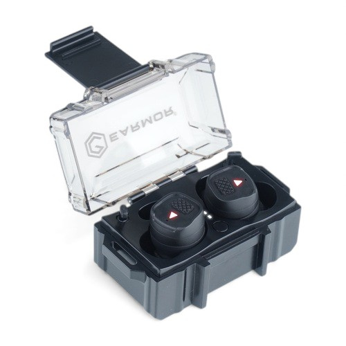 Electronic Hearing Protection Earbuds - M20T - Bluetooth - Black - Earmor