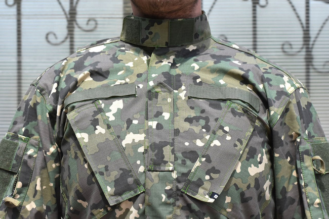 Combat Camo Rip Stop Field Shirt Román hadsereg - Lecter Tactical