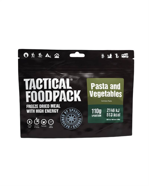 TACTICAL ÉLELMISZER® TÉSZTA ZÖLDSÉGEK