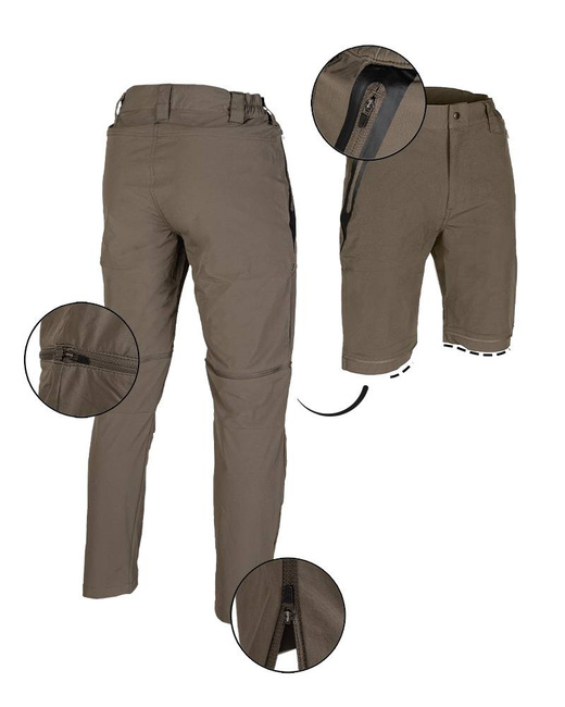 ZIP-OFF NADRÁG ′PERFORMANCE′ - RANGER ZÖLD