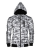 TRAINING JACKET, ZIPPED HOODIE - Mil-Tec - URBAN CAMO