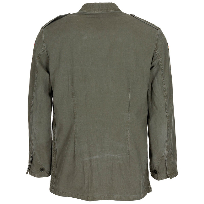 Moleskin katonai kabát - német hadsereg feleslege - OD zöld - Használt