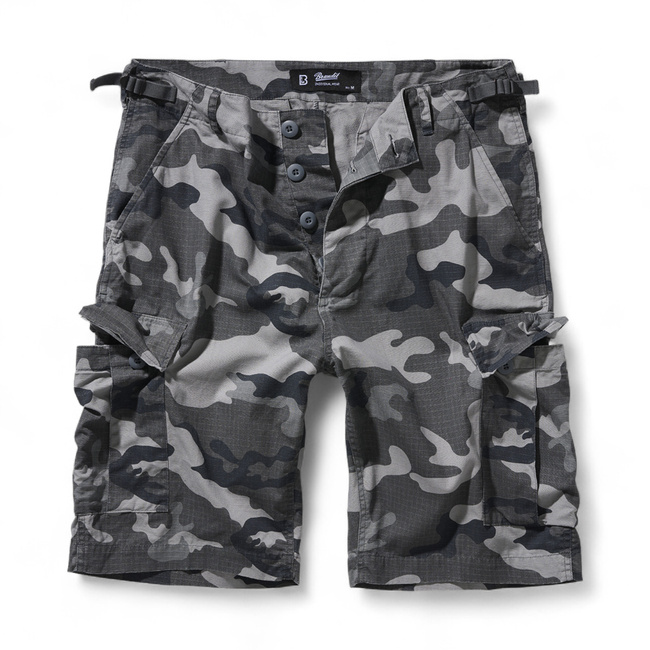 BDU Ripstop rövidnadrág - Grey Camo - Brandit